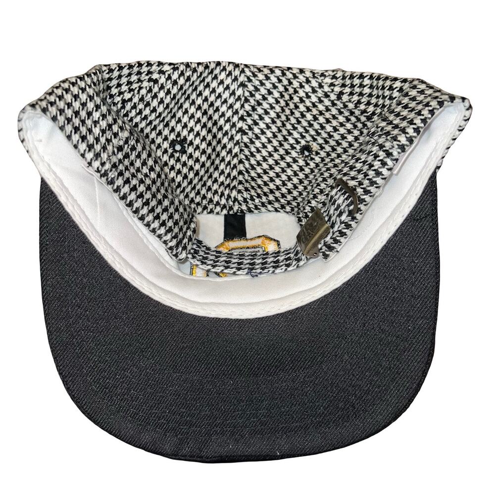 Vintage 90s University Colorado Buffalos Checkered Print KUDZU NCAA Hat Cap - Picture 2 of 5